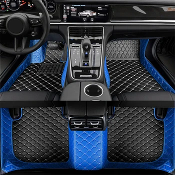 Кожаные Автомобильные Коврики для Lamborghini Aventador 2013-2019 комплект Ковров Коврики Накладки для ног Аксессуары
