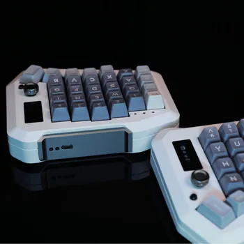 Комплект разделенной механической клавиатуры ECHOME Sofle Bluetooth Type-C с возможностью горячей замены RGB подсветкой Эргономичная алюминиевая игровая клавиатура на заказ