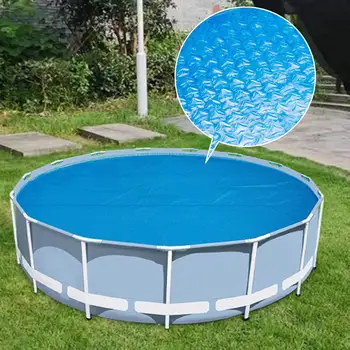 Круглый коврик для бассейна с сохранением теплоизоляции Термозащита для надувного бассейна Тренажерный зал для плавания в помещении на открытом воздухе