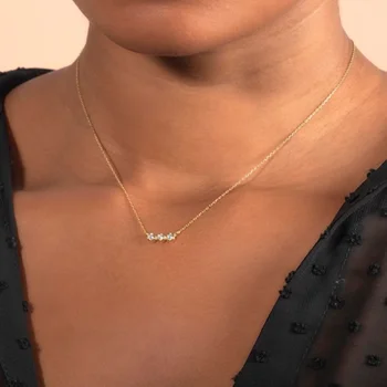 Круглый кулон D-цвет, полностью Муассанитовое бриллиантовое ожерелье для женщин, подлинное серебро 925 пробы, изысканные ювелирные изделия, подарок на свадьбу