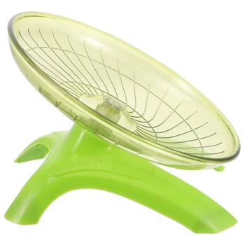 Маленькое колесо для хомячка, Игрушечный хомячок, Летающая тарелка для бега, колесо для упражнений?Для бега хомячка, морской свинки, колесо для бега