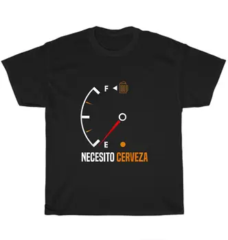 Мексиканское пиво Necesito Cerveza, Забавные поговорки, Испанские цитаты, Подарочная футболка с длинными рукавами