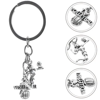 Многофункциональный брелок для ключей, декоративный волейбольный брелок, портативный брелок для ключей