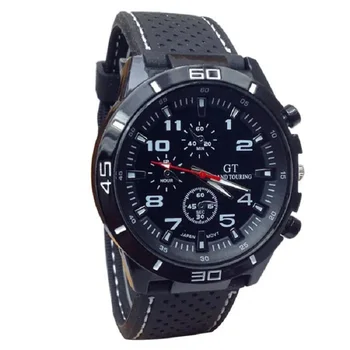 Модные военные часы для мужчин, роскошные оригинальные спортивные часы с хронографом, водонепроницаемые кварцевые наручные часы, подарок