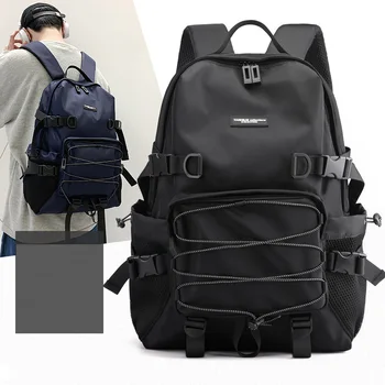 Мужской нейлоновый рюкзак, водонепроницаемая сумка для путешествий, повседневная мужская сумка, школьная сумка для книг, рюкзак, рюкзак