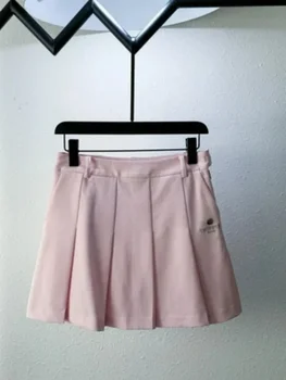 Новая короткая юбка для гольфа Женская плиссированная юбка