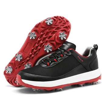 Новая Мужская обувь Activity Nail Дышащее оборудование для гольфа Специальная Противоскользящая Мужская обувь для гольфа с длинными ногтями