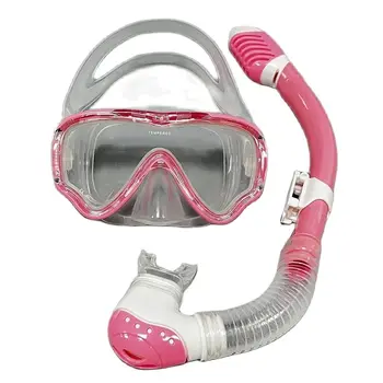 Новая профессиональная маска для подводного плавания с трубкой и маской для подводного плавания, очки, набор трубок для подводного плавания, трубка для подводного плавания, унисекс для детей
