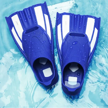 Новые профессиональные тренировочные ласты для плавания Мужские И женские Ласты Закрывают ступни взрослых для подводного плавания брассом