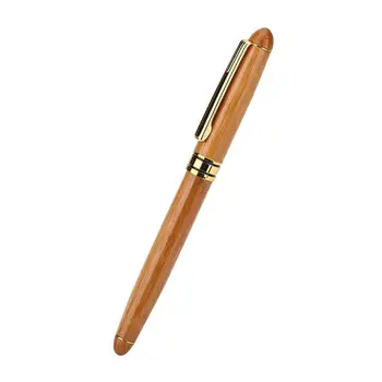 Новый инструмент для каллиграфии, пишущий широким бамбуковым наконечником перьевой ручки