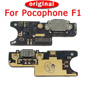 Новый порт зарядки Разъем печатной платы для Xiaomi Mi POCOPhone F1 плата USB для зарядки грузовая накладка для запасных частей POCO Phone F1