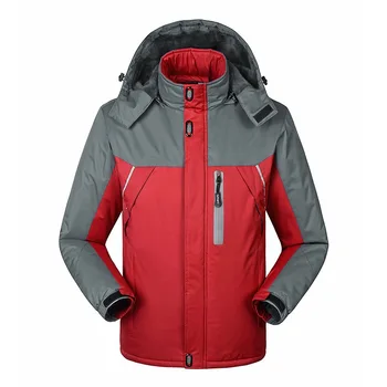 Одежда для альпинизма на открытом воздухе, утепленная теплая хлопчатобумажная одежда, мужская куртка больших размеров с утеплителем из пуха