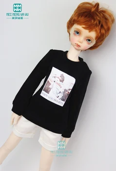 Одежда для куклы подходит для куклы BJD длиной 1/4 43 см, спортивная одежда с модным принтом