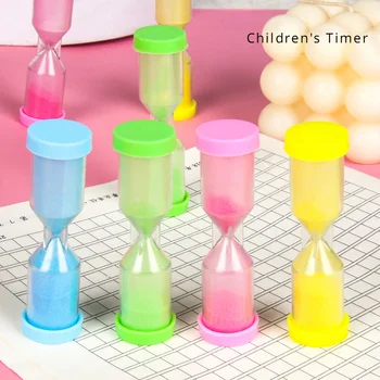 Оптовая продажа Мини-песочные часы для детей, маленький Таймер, Ностальгическая игрушка, креативное украшение рабочего стола, подарок на День рождения в детском саду