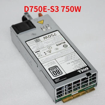 Оригинал для сервера R720XD R630 R730XD CWKMX AC/DC D750E-S3 Источник питания мощностью 750 Вт