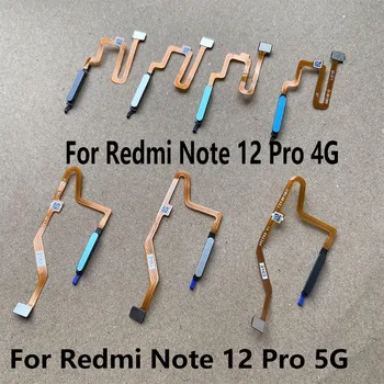 Оригинальная новинка для Xiaomi Redmi Note 12 PRO Датчик отпечатков пальцев Кнопка 