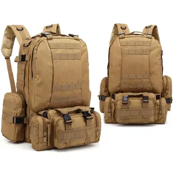 Открытый кемпинг пешие прогулки спортивная сумка мужская военная охотничья сумка для тактического снаряжения комбинированный рюкзак 