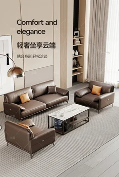Офисный диван Офисный бизнес-конференц-зал приемная босса современный простой мебельный гарнитур
