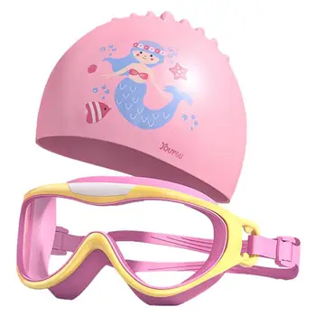 Очки для дайвинга для детей, очки для плавания с подогревом, защита от запотевания, герметичность для детей, мальчиков и девочек