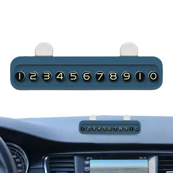 Парковочный телефонный номерной знак Форма уха Автомобильный парковочный номерной знак Парковочный знак для автомобиля Парковочный номерной знак Внутренняя остановка