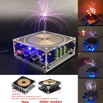 Плазменный Многофункциональный музыкальный динамик Tesla Coil, освещение беспроводной передачи, научно-образовательный экспериментальный продукт