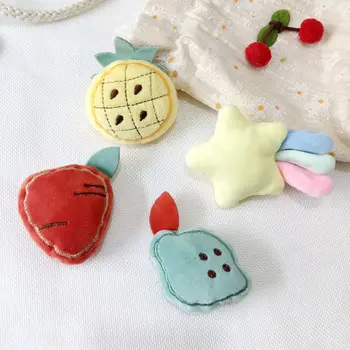 Плюшевые игрушки для кошек серии Fruity, игрушки для кошек с начинкой из кошачьей мяты (A8626)