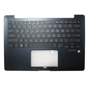Подставка для рук и клавиатура для ноутбука ASUS 90NB0HT3-R31US0 9Z.NENLN.201 Верхний корпус Черный США Клавиатура