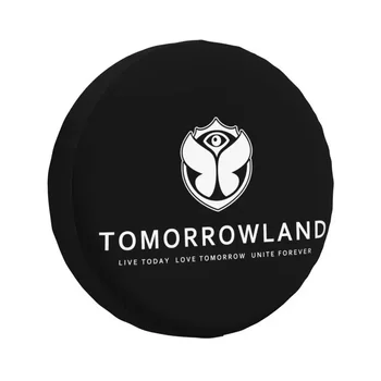 Покрышка запасного колеса Tomorrowland для Honda CRV Бельгийская электронная Танцевальная музыка Jeep RV Внедорожник Прицеп Автомобильные аксессуары