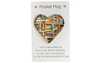 Портативное Карманное Сердечко Для Объятий Универсальная Карманная Поздравительная Открытка Для Семьи И Друзей Pocket Hug Heart Подарок На День Святого Валентина