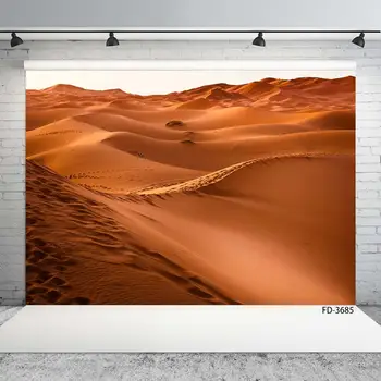 Портретная фотография младенцев и детей Природные песчаные дюны пустыни Закат Красивый вид декорации Фон реквизит для фотостудии