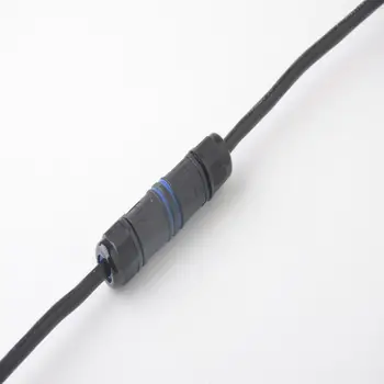 Провод JINH IP68 Водонепроницаемый Разъем для подключения наружного кабеля Quick Push In 2/3-контактный светодиодный распределительный блок 250V 16A