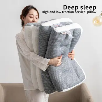 Профессиональная подушка для сна, Которую можно Стирать в Машине, Подушка для шейки Матки, Мягкая Подушка для шейки матки для взрослых, Ортопедическая Подушка для поддержки шеи