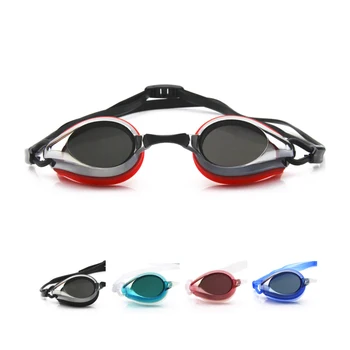 Профессиональные очки для плавания для мужчин и женщин, водонепроницаемые, противотуманные, для соревнований, высокой четкости, H696