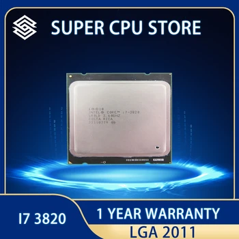 Процессор Intel Core i7 3820, i7-3820, SR0LD, 3.6GHz, 4 ядра, 8 потоков, 10Mb Cache, Socket LGA2011