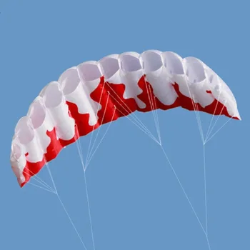 Радужный двухлинейный кайтсерфинг, каскадерский парашют, кайт для серфинга на мягких крыльях, спортивный воздушный змей, активный отдых, Пляжный воздушный змей