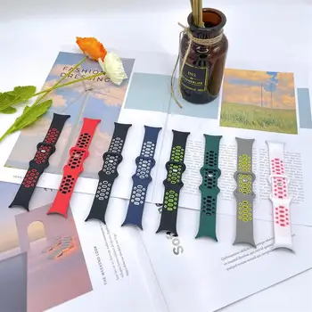 Ремешок для часов Google Pixel, мягкий силиконовый спортивный дышащий браслет, сменный ремешок для смарт-часов Pixel Watch Active