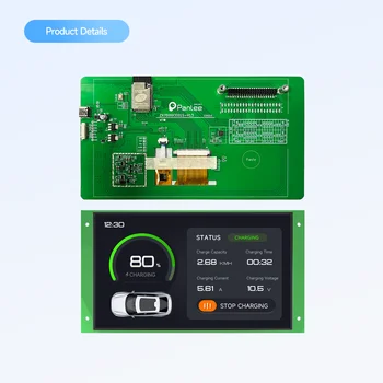Решение ESP32-S3, 7-дюймовый последовательный экран, поддерживает Wi-Fi/ Bluetooth с разрешением 800 * 480.