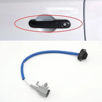 Ручка для наружной двери автомобиля, умный бесключевой датчик, Кнопка Переключения кабеля для Nissan Tiida Livina Micra K12