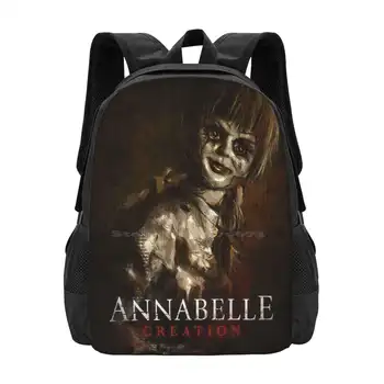 Рюкзак для подростков, студентов колледжа Annabelle Creation, дизайнерские сумки Annabelle Creation Doll Terror Supernatural American, США