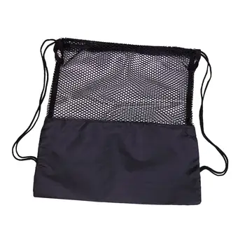Рюкзак на шнурке, дневной рюкзак, сумка для спортзала, износостойкая баскетбольная сетчатая сумка для футбола, регби, софтбола, футбола для путешествий