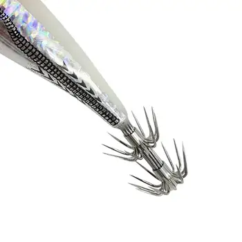 Светящаяся джиговая приманка ABS Горизонтальная приманка для ночной рыбалки в пресной воде (стиль A)
