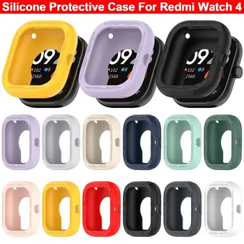 Силиконовый чехол, новый бампер, защитная рамка, аксессуары, защита экрана от царапин для смарт-часов Redmi Watch 4.