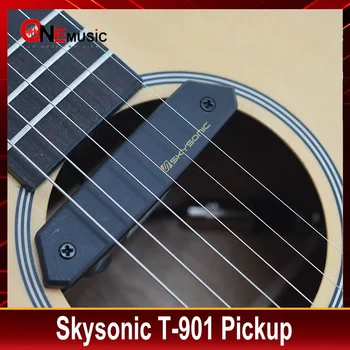 Система предусиления SkySonic T-901, Пьезо Звукосниматель, Объем 81-98 мм, Держатель медиатора со звуковым отверстием