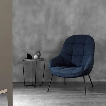 Современный минималистичный диван-кресло для одного человека, минималистичный кабинет на балконе для ленивого человека, маленький диван-улитка для отдыха