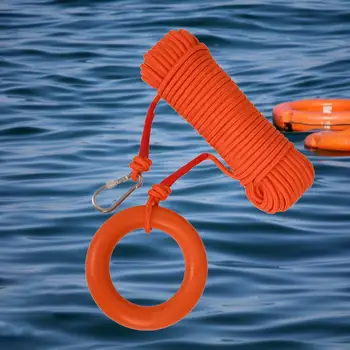 Спасательная веревка длиной 30 м, плавающая веревка для подледной рыбалки, рафтинга на каноэ