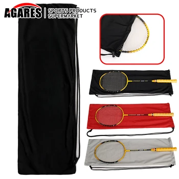 Сумки-органайзеры для рюкзаков, регулируемые по плечу теннисные ракетки для бадминтона, Многофункциональная фланелевая сумка для хранения