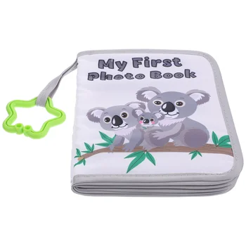 Тканевый детский фотоальбом на память, держатель для фотокарточек, книга для сбора детских воспоминаний, фотоальбом ручной работы для любимого ребенка