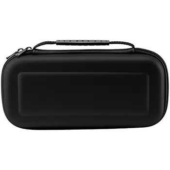 Удобная жесткая сумка для переноски, дорожный чехол для Nintendo Switch из материала EVA Game Traveler, роскошный дорожный чехол (черный)