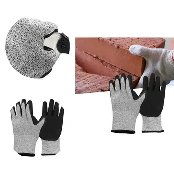 Удобные перчатки Эластичная посадка HPPE Практичные перчатки с защитой от порезов, перчатки с защитой от порезов, перчатки с защитой от порезов, 1 пара