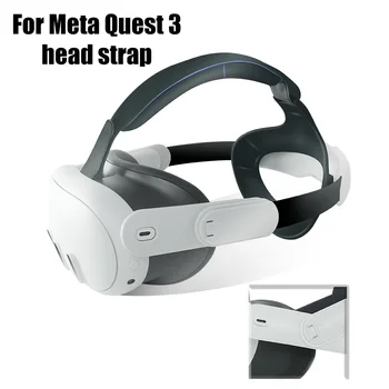 Улучшенное комфортное Регулируемое оголовье Совместимо с ремешком Quest 3 Elite для аксессуаров Meta Quest 3 VR